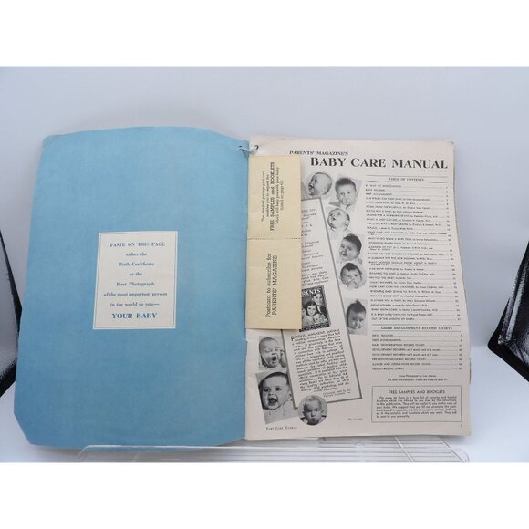 Parents' Magazine Baby Care Manual With Record Charts For Your Child's First Yea - Picture 3 of 8